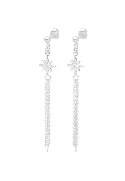 1 Paio di Orecchini Piercing Heavy Metallo Hard Rock Nero Argento